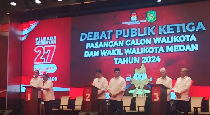 Debat Pamungkas Pilkada Walikota Medan, Tema Menyelaraskan Pelaksanaan Pembangunan Daerah Kota dan Provinsi dengan Nasional