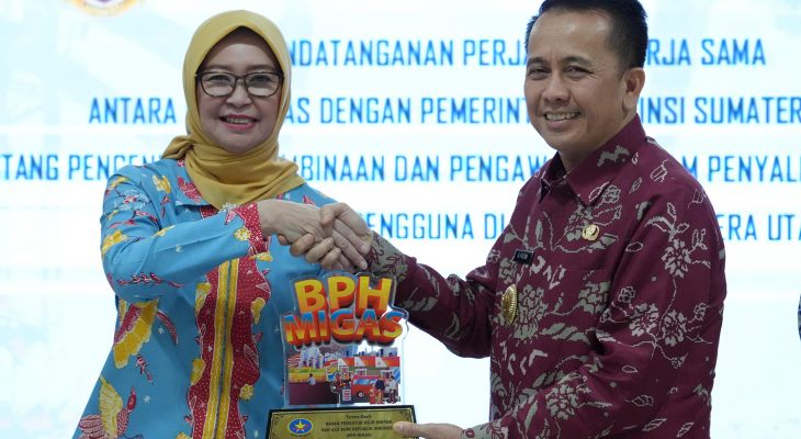 Pastikan BBM Subsidi Tepat Sasaran, Pemprovsu dan BPH Migas Teken Kerja Sama Pengendalian dan Pengawasan Solar dan Pertalite