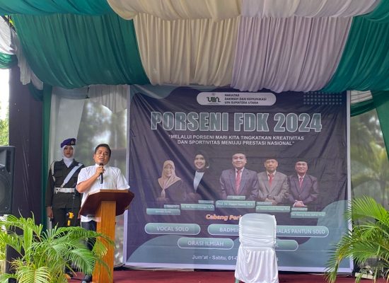 Menwa UINSU PAM Kegiatan Porseni Fakultas Dakwa dan Komunikasi UINSU 2024
