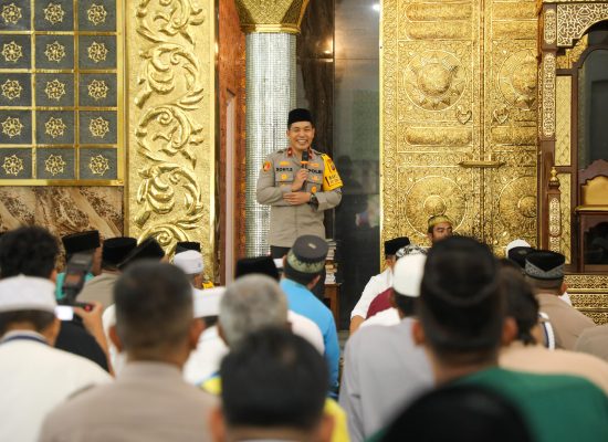 Silaturahim Bersama Ulama di Batubara, Wakapolda Sumut : Pilkada Jangan Membuat Kita Terpecah