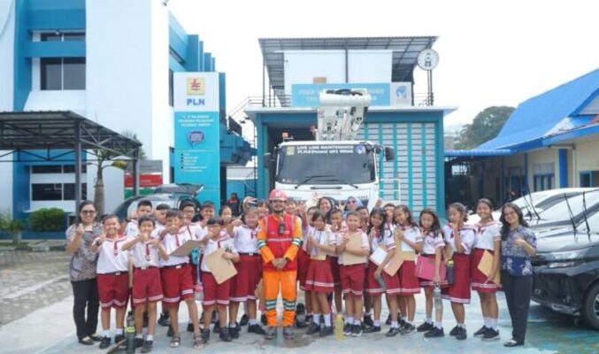 PLN UP3 Pematangsiantar Gelar Edukasi Keselamatan Kelistrikan Bagi Siswa SD