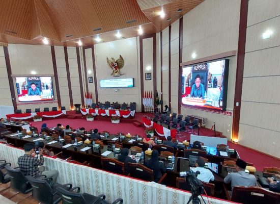 DPRD Medan Gelar Paripurna Perdana Bahas Susunan Komposisi Personalia
