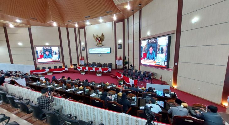 DPRD Medan Gelar Paripurna Perdana Bahas Susunan Komposisi Personalia