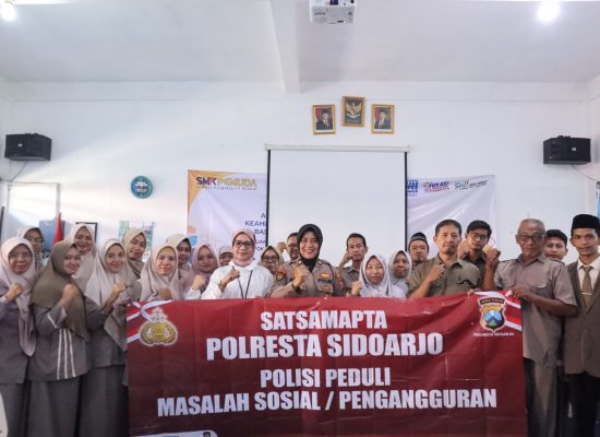 Polresta Sidoarjo Peduli Masalah Sosial Terbukanya Lapangan Kerja