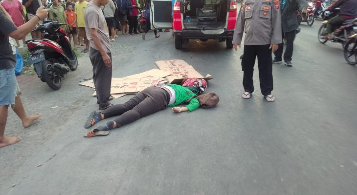 Wanita Asal Surabaya Tewas Terlindas Truk di Driyorejo