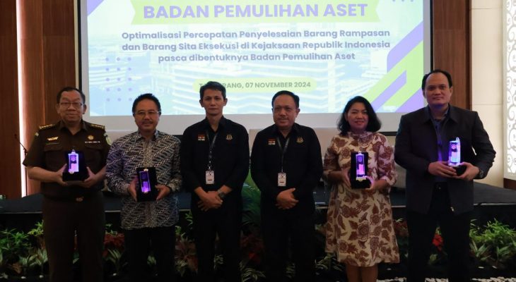 Badan Pemulihan Aset Gelar FGD Percepatan Penyelesaian Barang Rampasan dan Barang Sita Eksekusi