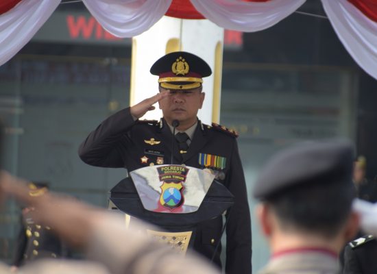 Wakapolresta Sidoarjo Pimpin Upacara Hari Pahlawan 2024