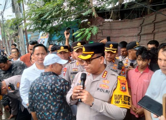 Melawan Polisi, 2 Orang Begal Sadis Bacok Korban Hingga Tewas Tumbang Ditembak di Jalan Kapten Sumarsono Helvetia