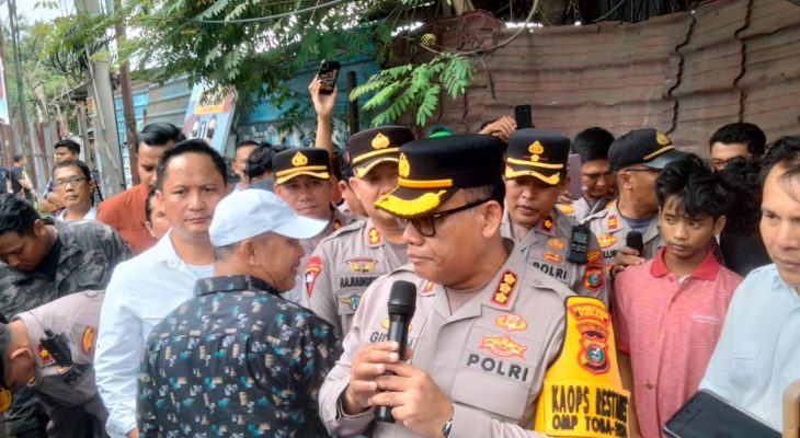 Melawan Polisi, 2 Orang Begal Sadis Bacok Korban Hingga Tewas Tumbang Ditembak di Jalan Kapten Sumarsono Helvetia