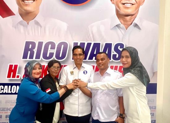 Anggota DPRD Kota Medan Hj Roma Uli Silalahi Dan Anggota DPRD Sumut dr Dewi Fitriana, Nyatakan All In Dukung Pasangan Rico–Zaki
