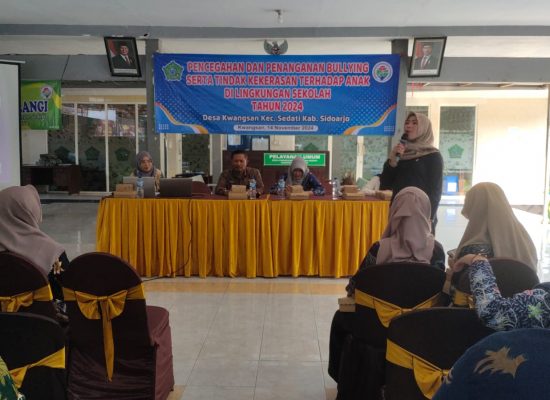 Unit PPA Satreskrim Polresta Sidoarjo Gandeng Guru, Edukasi Cegah Bullying di Sekolah
