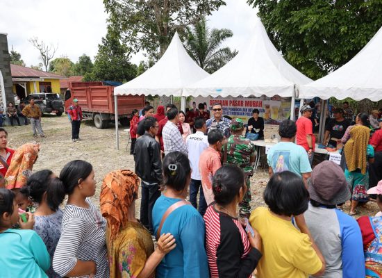 Gerakan Pasar Murah, Pjs Bupati Toba: Warga Bisa Dapatkan Sembako dengan Harga Terjangkau
