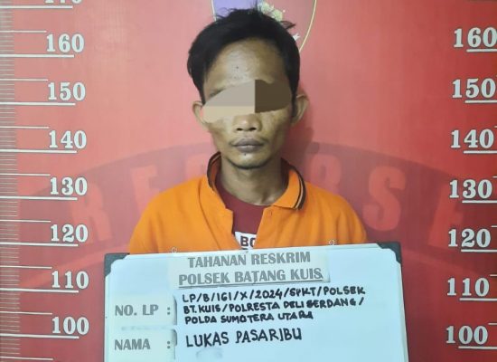 Mencuri Berkali-kali Modus Pakai “Jasa” Anak Kecil, Lukas Pasaribu Akhirnya Gol