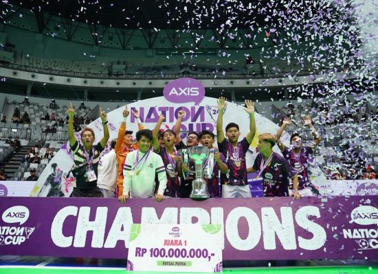 Turnamen Futsal AXIS Nation Cup 2024 SMAN 4 Metro Lampung Juara 3 Tingkat Nasional