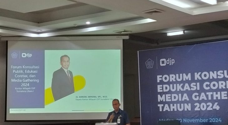 DJP Sumut I Edukasi Coretax ke Konsultan Pajak dan Media