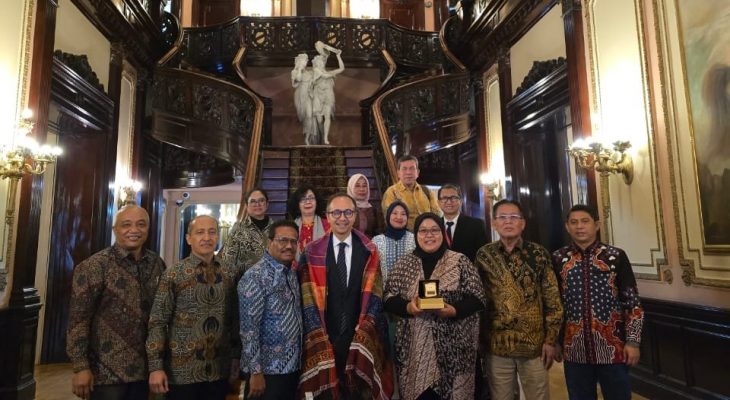 Perkuat Visi Pendidikan, Unimed Kunjungi Kedutaan Indonesia di Wasingthon DC