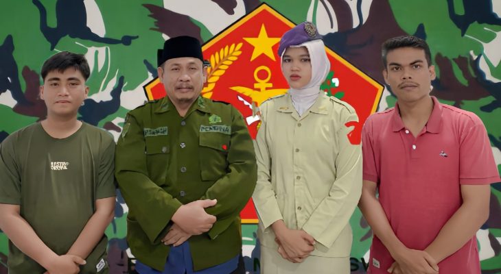 Universitas Islam Negeri Sumatera Utara Kirim Perwakilan Resimen Mahasiswa Sat UIN SU Suskapin ke-38 di Rindam VI/Mulawarman, Kalimantan Selatan