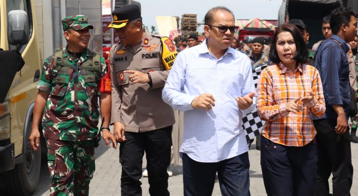 KPU Medan Gelar Pelepasan Distribusi Logistik Pilkada 2024 Ke Kecamatan Dan Kelurahan