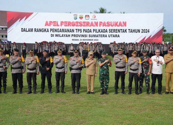 12 Ribu Personil di Terjunkan : Polda Sumut Siap Amankan 25 Ribu TPS Pilkada 2024