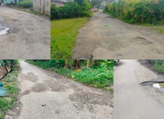Warga Desa Sinembah Keluhkan Jalan Rusak, Minta Pemerintah Segera Bertinda