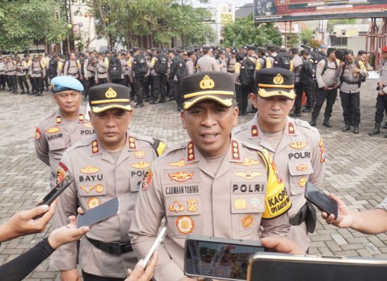 1.298 Personel Polri Siap Amankan TPS Pilkada 2024 Di Kabupaten Sidoarjo 
