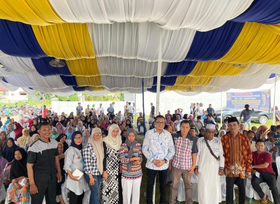 Reses Perdana Anggota DPRD Sumut, Defri Noval Pasaribu di Sambut Antusias Masyarakat
