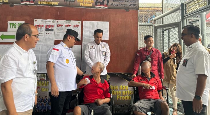 Lapas Kelas I Medan Wujudkan Pemilu Inklusif, 1.510 Pemilih Gunakan Hak Suaranya di Pilkada 2024