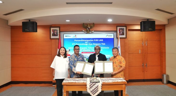 PGN Tandatangani PJB LNG dengan Pelanggan Industri di Kawasan Timur Indonesia