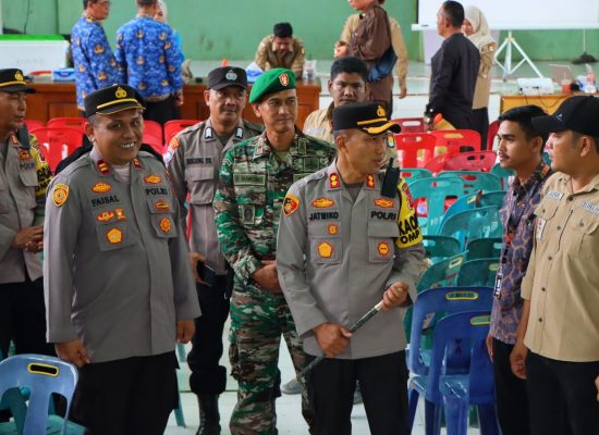 Kapolres Bireuen Dan Pj Bupati Cek Rapat Pleno Pilkada 2024, Pastikan Berjalan Aman dan Sukses