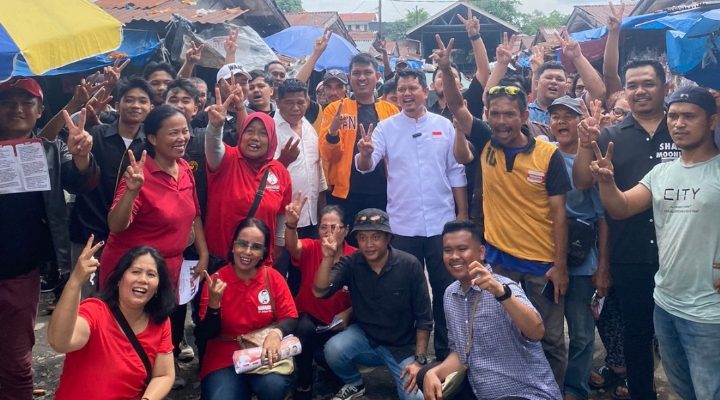 Prof Ridha Dharmajaya Bersama Anggota DPRD Kota Medan Eko Sitepu Datangi Pasar Jahe Simalingkar Medan, Serap Aspirasi Pedagang