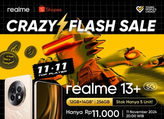 realme Meriahkan Momentum 11.11 dengan Potongan Harga 30% hingga Rp2 juta untuk Produk Smartphone dan AIoT Terbaik