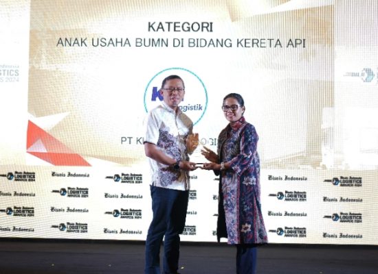 KAI Logistik Boyong Penghargaan di Ajang Bisnis Indonesia Logistics Awards