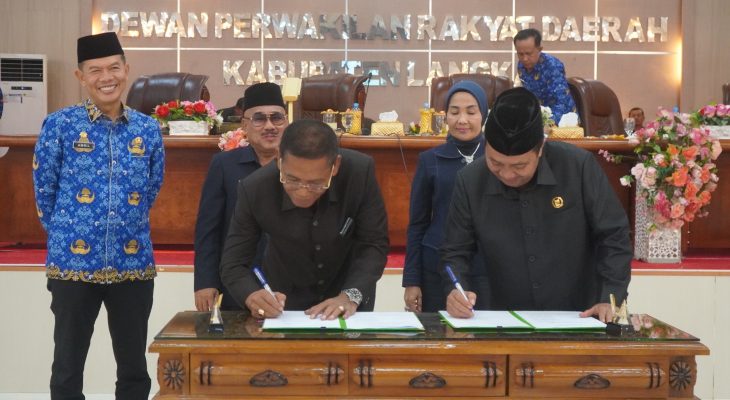 Pengesahan APBD dan Empat Ranperda: Langkat Mantapkan Langkah Pembangunan Berbasis Regulasi