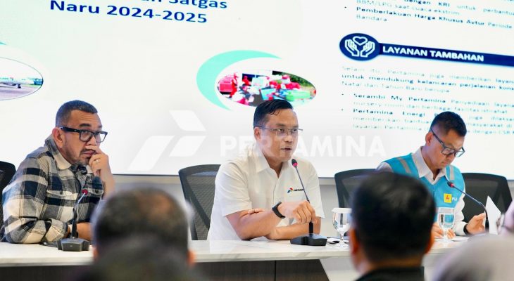 Jelang Nataru 2024/2025, Pertamina Pastikan Kebutuhan Energi Nasional Aman