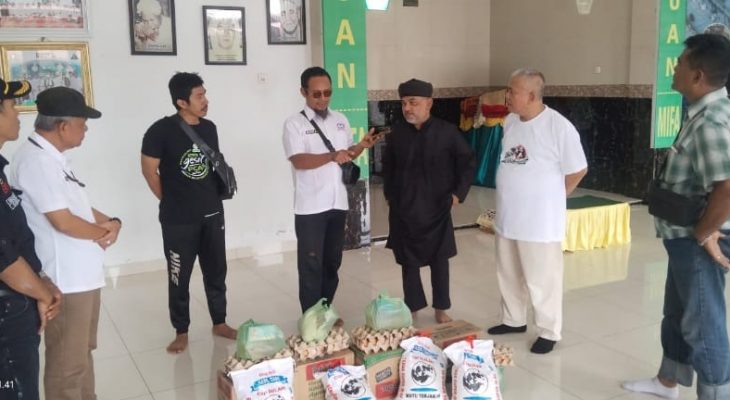 PT Luvindo  dan Pembina IMO Bantu Anggota Korban Banjir