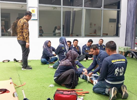 Jelang Nataru, PLN UP3 Padang Sidempuan Pastikan Kesiapsiagaan Pegawai Dengan Pelatihan Tanggap Darurat
