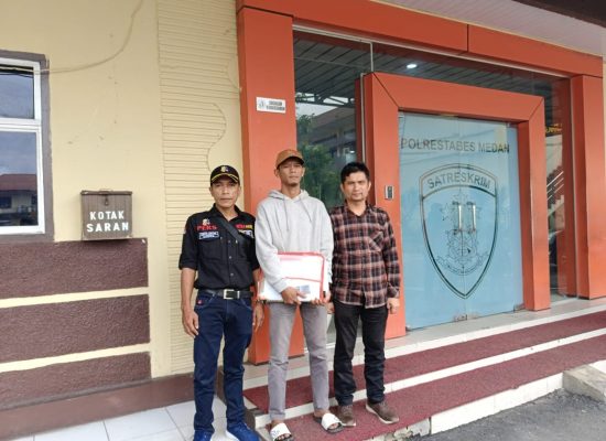 Buat Laporan Palsu dan Rampas Sepedemotor, Riki Agasi Laporkan Balik M Ali Purba ke Polrestabes Medan