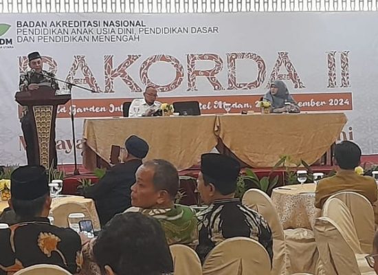 Rakorda II BAN PDM Sumut Digelar, Sudah Akreditasi 3.056 Satuan Pendidikan