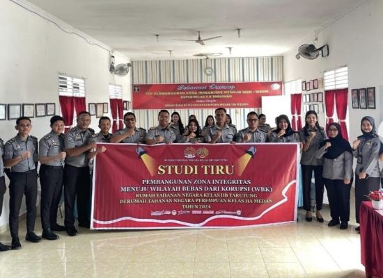 Rutan Perempuan Kelas IIA Medan Terima Kunjungan Studi Tiru dari Rutan Kelas IIB Tarutung