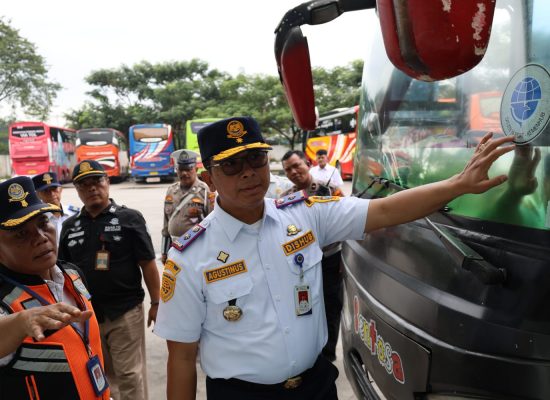 Pastikan Kesiapan Mudik Nataru, Dishub Sumut  Bersama Instansi Terkait Gelar Rampcheck Serentak, 7 Pengemudi Positif Narkoba