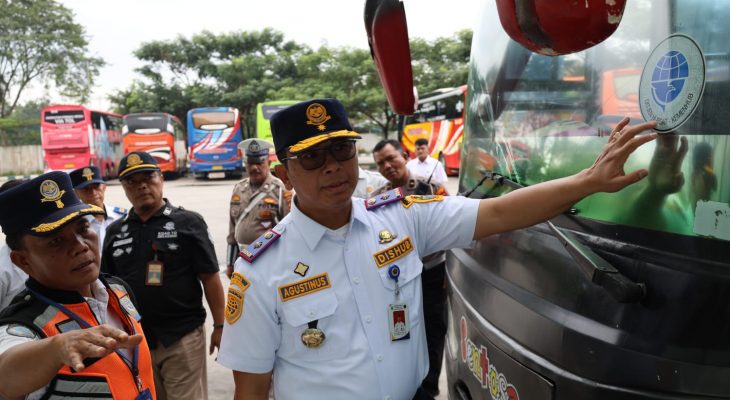 Pastikan Kesiapan Mudik Nataru, Dishub Sumut  Bersama Instansi Terkait Gelar Rampcheck Serentak, 7 Pengemudi Positif Narkoba