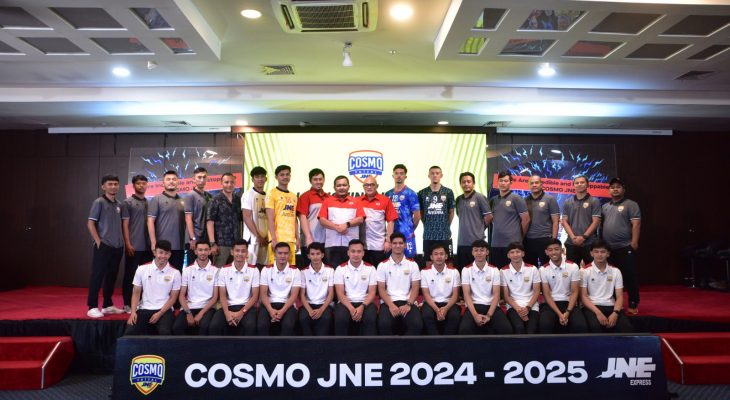 JNE kembali mendukung tim Cosmo JNE FC di Liga Futsal Profesional 2024/2025