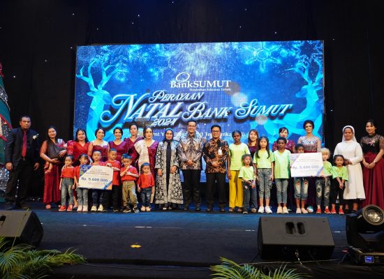 Dirut Bank Sumut: Jadikan Sukacita Natal untuk Kontribusi Positif bagi Perusahaan