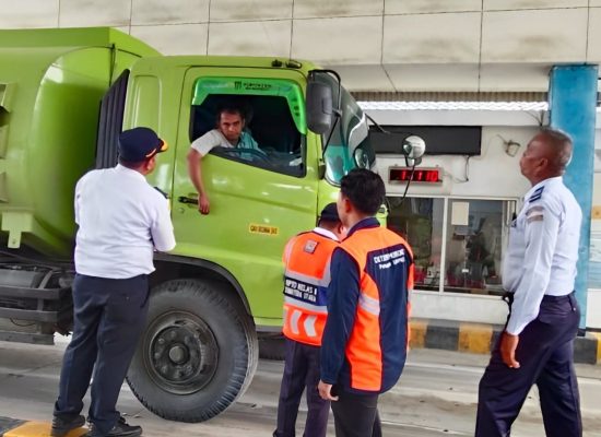 Sambut Nataru, Dishub Sumut Bersama BPTD Sosialisasikan Pembatasan Kendaraan Angkutan Barang