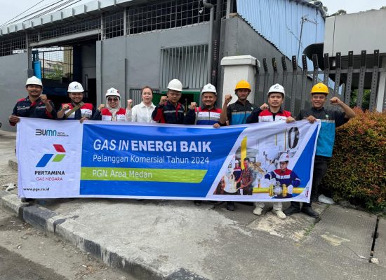 Komitmen Salurkan Gas Bumi, PGN Dapatkan Loyalitas Pelanggan Jasa Laundry di Medan