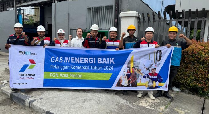 Komitmen Salurkan Gas Bumi, PGN Dapatkan Loyalitas Pelanggan Jasa Laundry di Medan