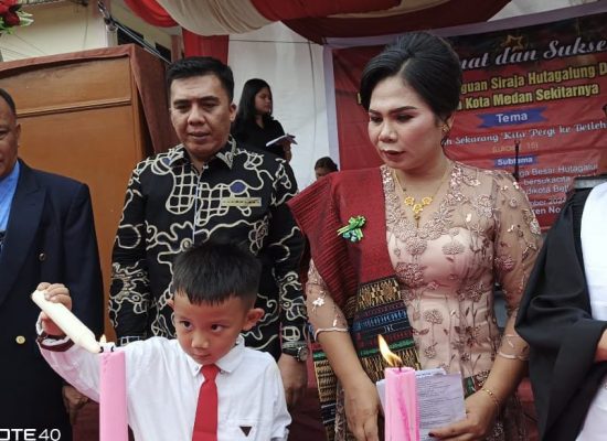 Perayaan Natal Hutagalung Kota Medan Berlangsung Meriah dan Penuh Kebersamaan