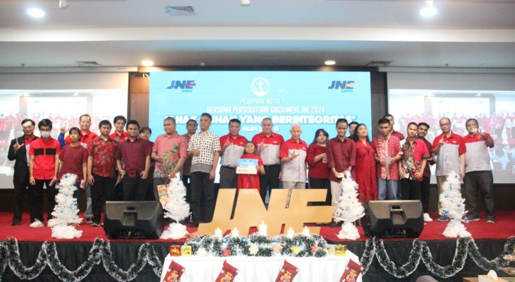 JNE Sambut Natal 2024 dengan Melesat Antar Kebahagiaan yang Penuh Cinta dan Kasih