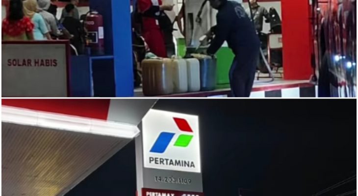 Diduga SPBU Hamparan Perak Jual BBM Subsidi Ke Mafia, Kok Bisa