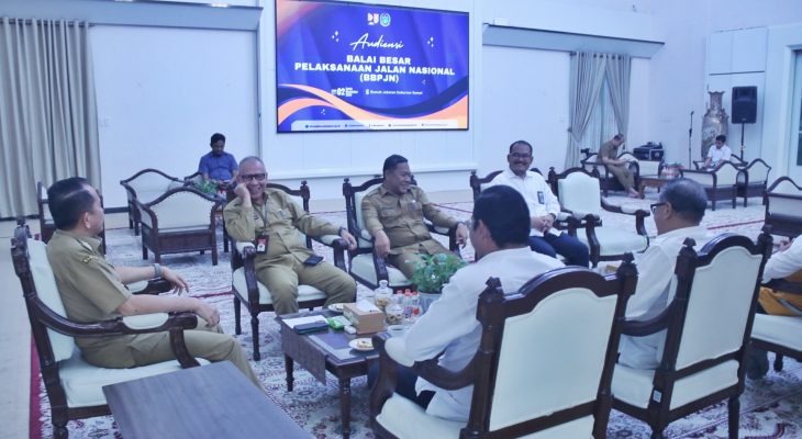 Terima Kunjungan Kepala BBPJN PUPR, Agus Fatoni Ajak Jaga Sinergi Bangun Daerah